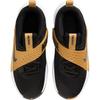 Nike Team Hustle D12 GS Svarte Metallisk Gull Barnesneakers Hvite HF6279-003