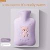 Beibei Bear Hot Water Bottle, Thickened Warm Water Bag, Cute Plush Cover, Explosion-Proof, for Students