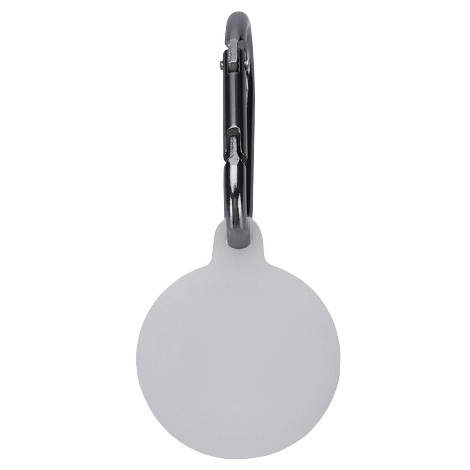 

Для чехла AirTag силиконовый защитный чехол-брелок AirTags-Tracker белый