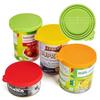3 In 1 Reusable Silicone Can Sealer Lids Food Safe Leakproof Tin Covers Suitable for Home Kitchen Picnic Food Storage