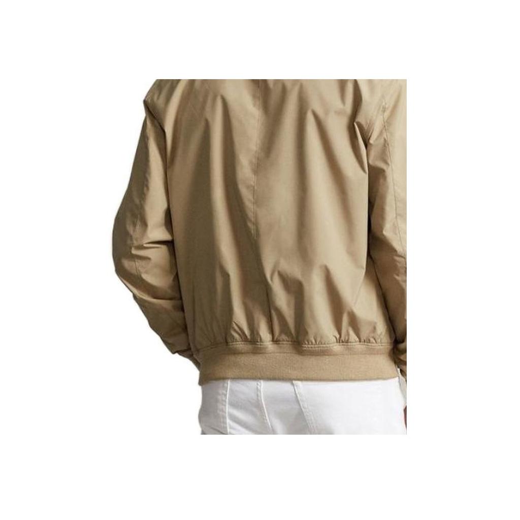 Polo Ralph Lauren Ss23 Solid Color Logo Embroidered Packable Jacket Men Jacket Brown MNPOOTW16021056-250