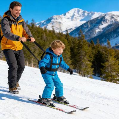 Arnés de Esquí Para Niños Seguro Ajustable Correa de Entrenamiento Tracción para Snowboard Arnés de Seguridad para Snowboard Entrenador Para Familia Amigos