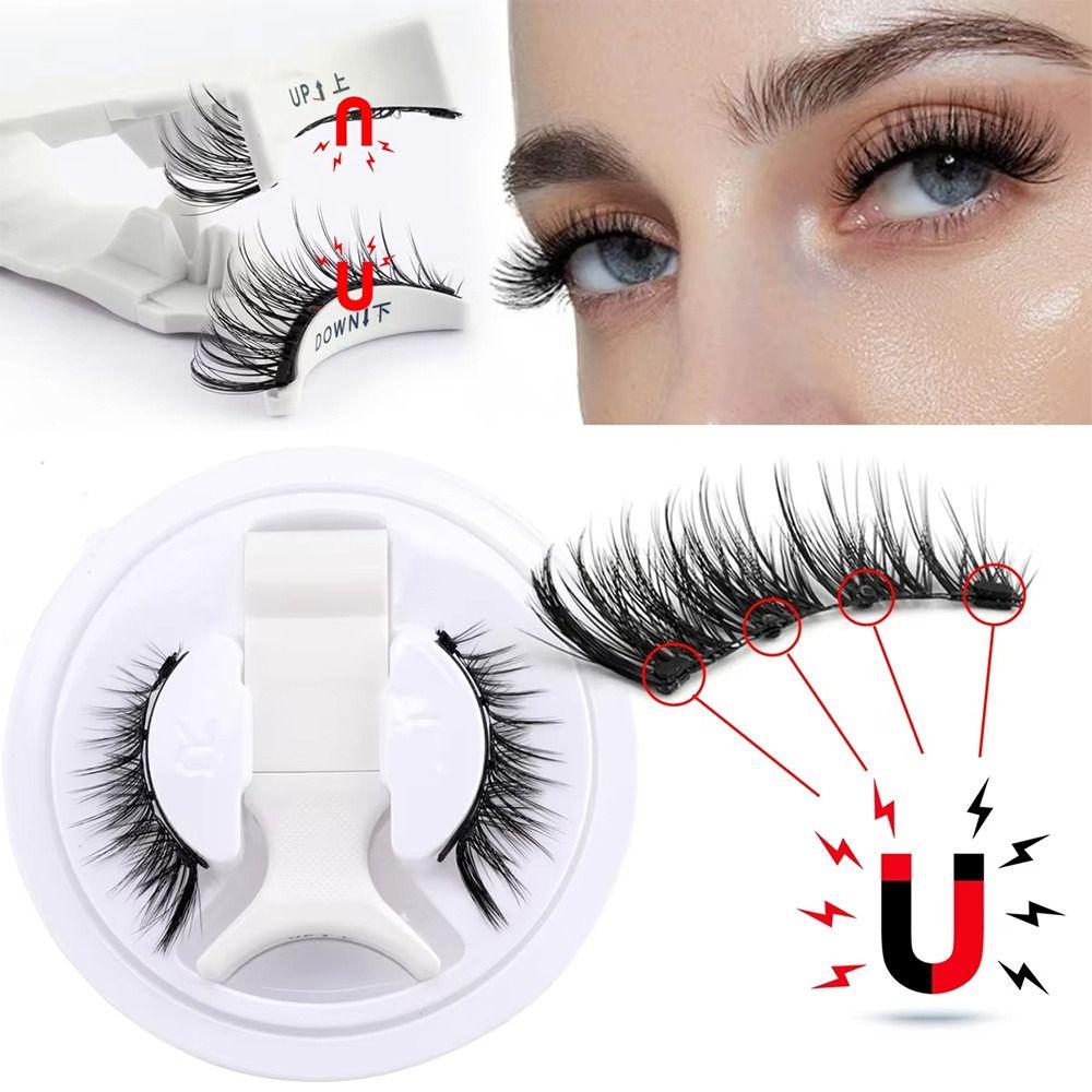 Natural Magnetic Eyelashes Curler Eyelash Extension Tools  For Makeup & Beauty Enthusiasts