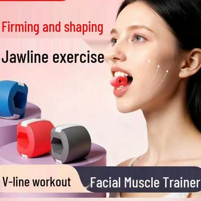 Exercitador de Mandíbula Yoga Facial: Ferramenta Portátil para Firmar os Músculos Faciais.