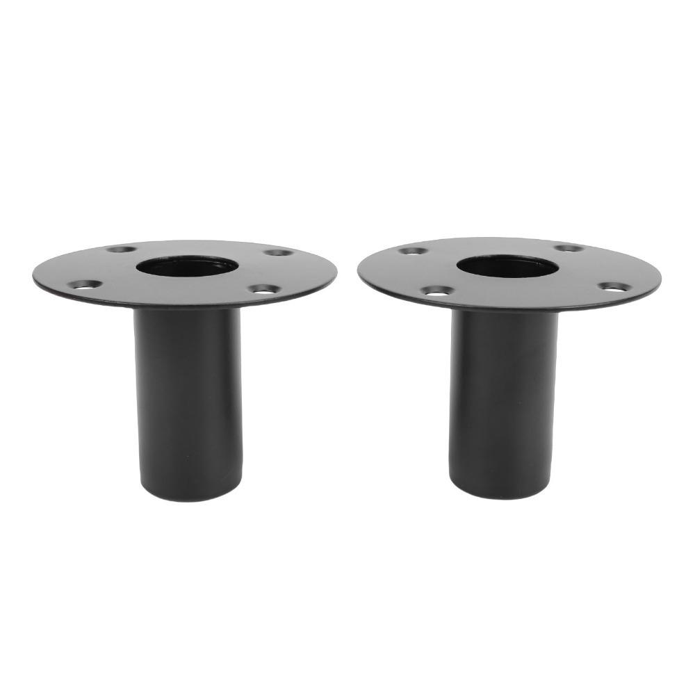2PCS Iron Tripod Speaker Stand Mount Adapter 107x83mm Speaker Stand Accessory Studio Use 2PCS