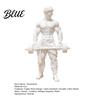 Bodybuilding Desk Decor 3D Printed Muscle Man Ornament, Fitness-Themed Sculpture for Bodybuilders, Gym Cabinet Decoration Sports Figure Weightlifting