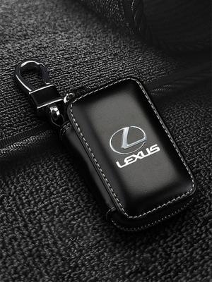 Hot Genuine Leather Men's Key Card Bag High-quality Multi-function Key Box For IS ES GS LS UX NX RX