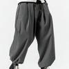 Weiter Bein Baggy Lässige Haremshose Herren Japanisch Oversize Kordelzug Jogginghose Trainingshose Herren Sport Oversize Fleece Dicke Hose