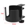 Desk Cup Holder Table Universal Adjustable Arm Mug Clamp Drink Holder Nonslip Storage Clip On Coffee Bottles Rack