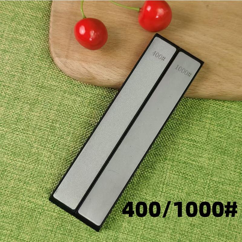 Diamond Golden Knife Sharpening Stones,Knife Sharpener Fixed-Angle Kit, Professional Whetstone Set with Base Household Whetstone