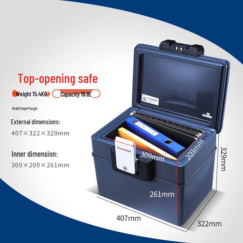 Shield UL Certified Fireproof & Waterproof Portable Electronic Safe