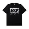 2026 ESP Electric Guitar Peripheral Print Rock Tshirt Short Sleeve Band Guitarist PerforUnisexce Shirt Ins Y2k Hot Sell