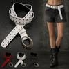 PU Leather Women Niche Belts Rivets Waist Belt Trendy American Retro Belt  For Jeans,Skirt