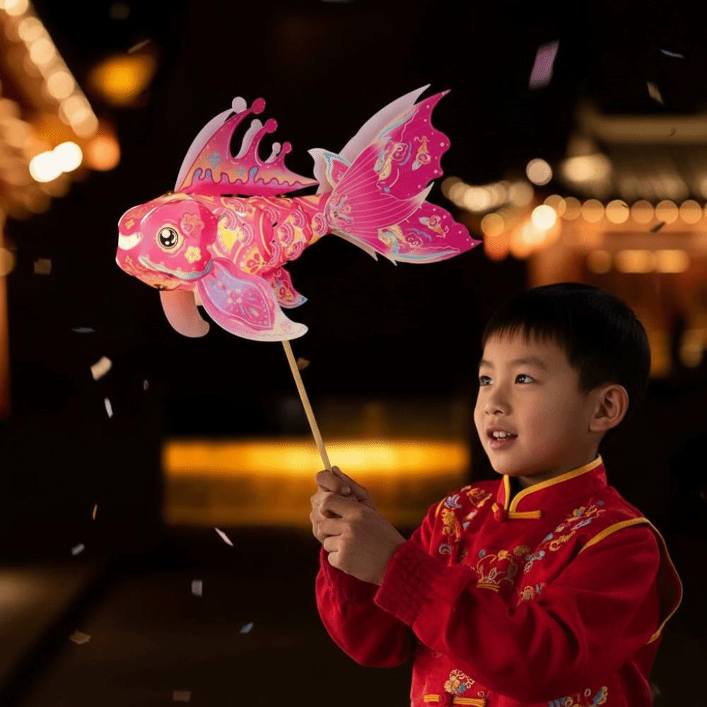 Portable Luminous Fish Light Bright LED Handheld Koi Ornament  Photoshoot Decor