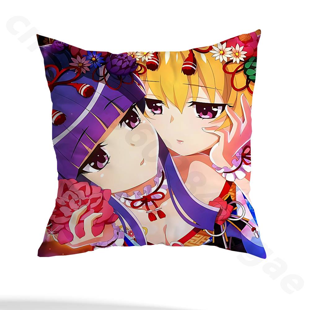 Satoko Hojo Rika Pillow Case Pillow Case Living Room Sofa Cushion Cover Suitable For Home Bedroom Room Decoration