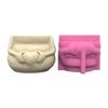 Heart Belly Flower Pots Mold Epoxy Resin Molds Pen Holder Candle Holder Cement Planter Silicone Mould Home Decorations