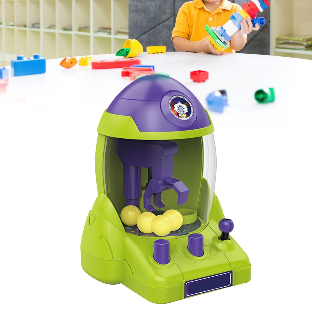 Mini Greifautomat für Kinder Ballpreis Süßigkeiten Greifautomat Verkaufsautomat Rakete Arcade-Spiel Spielzeug für Jungen
