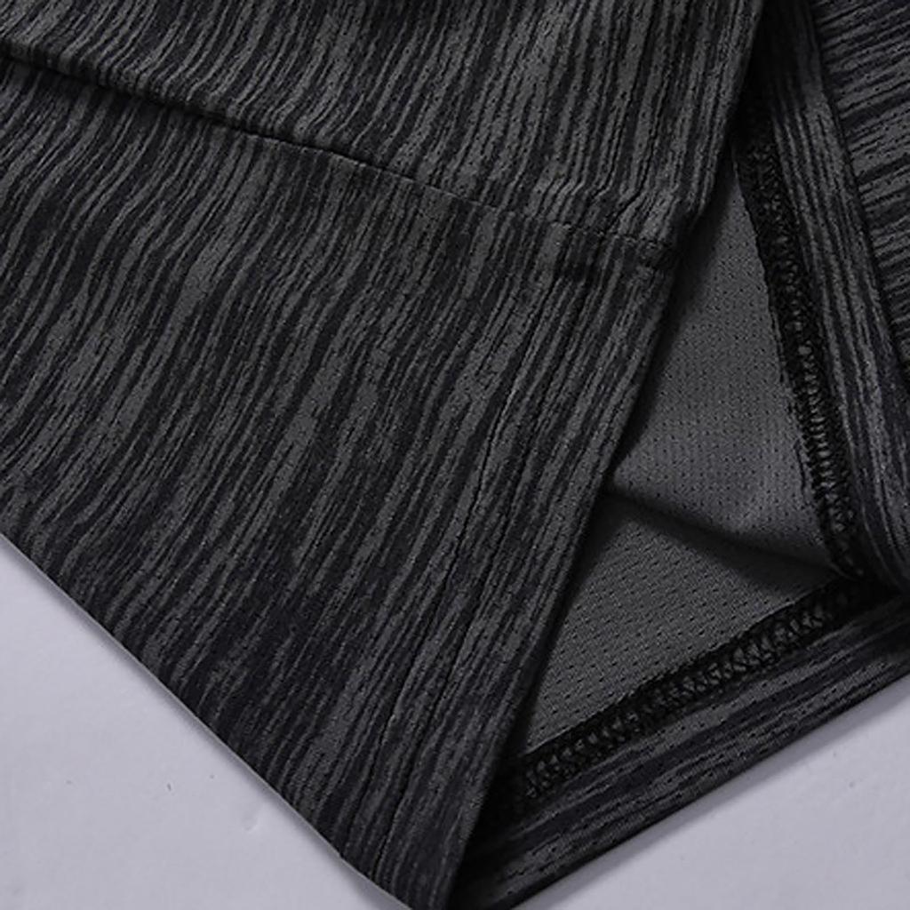 Men's Summer Casual O-Neck T-shirt Fitness Sport Fast-Dry Breathable Top Blouse