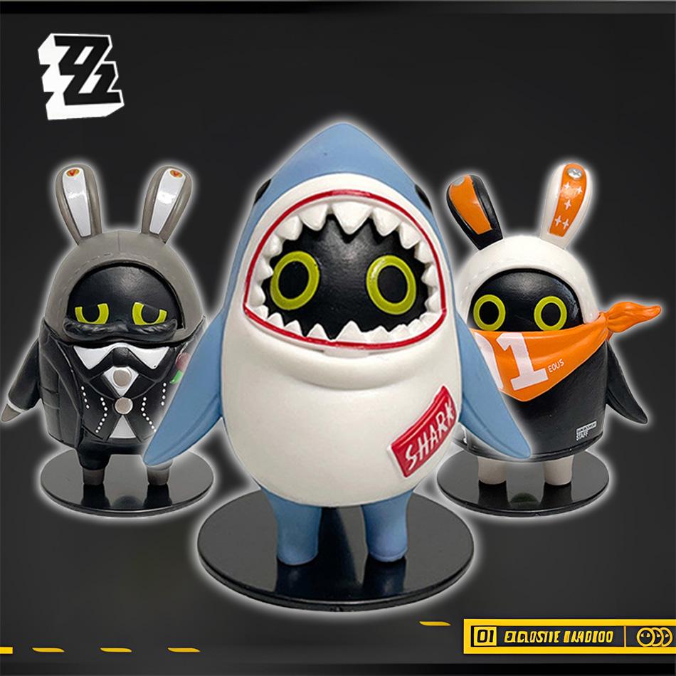 Juego De 3 Señales Zenless Zone Zero, Bonita Facilidad Bangboo Eous, Modelo De Figura De Hada, Juguetes, Decoracin De Coche