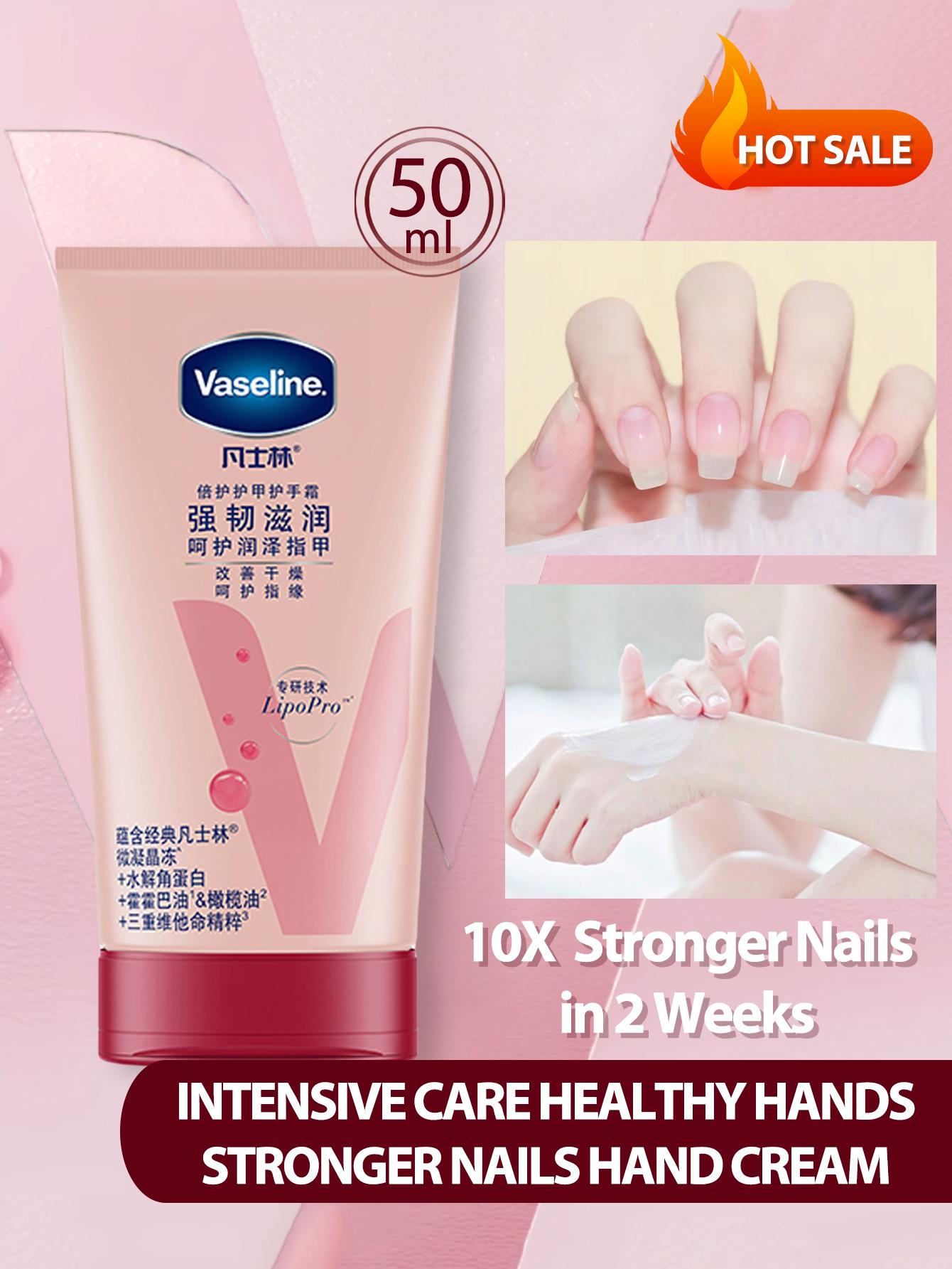 

Vaseline Intensive Care Healthy Hands + Stronger Nails Hand Cream 50ml