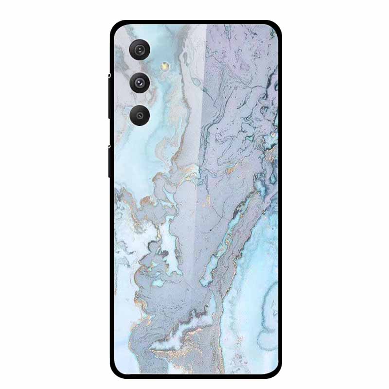 For Samsung Galaxy M54 M34 M14 Case Luxury Tempered Glass Back Cover Hard Case Samsung Galaxy M 54 Capa Fundas Coque Colorful