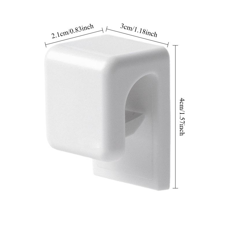 

Настенный держатель для зубной пасты, экономящий место в ванной, зажим для хранения средств для умывания, длинная и короткая подставка для зубной пасты