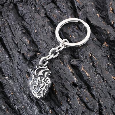 Porte-clés Charme Forme de Cœur Pendentif Mode Anatomie Porte-clés de Voiture Haute Qualité Cadeaux