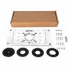 Aluminum Alloy Router Table Insert Plate 235mm x 120mm x 8mm Router Trimmer Plate  For Woodworking