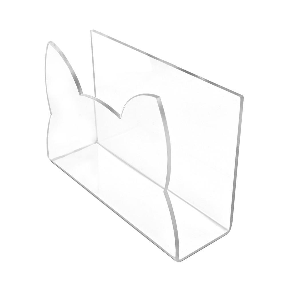 Acrylic Letter Organizer Open Structure Envelope Storage Sorter For Office Desk Home Countertop