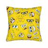 SSpongeBobeds SSquarePantsed Sponge Man Pillowcases Morden Pillow Case For Couch Sofa Bedroom Graphic Pillow Cover