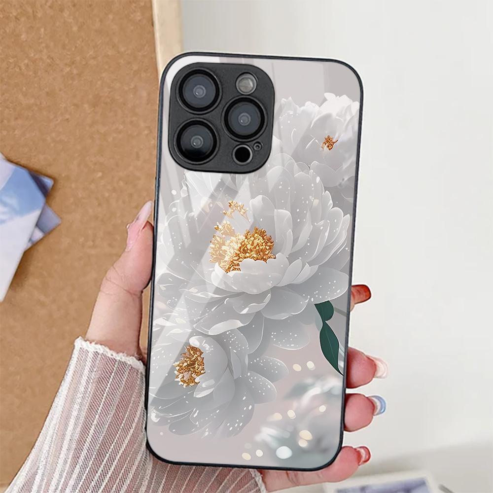 

Seaside Scenery Wave Phone Case For iPhone 17 16 11 13 12 14 15 Pro Max 16E Air 7 8 Plus XR SE Tempered Glass Shockproof Cover iPhone 15 Pro Max