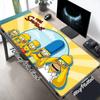 1Pc Simpsons Family Adventure Gaming Mouse Pad Keyboard Desk Mat Non-slip Rubber Lock Edge Waterproof Computer Mousepad for Office Home Decor Y1592