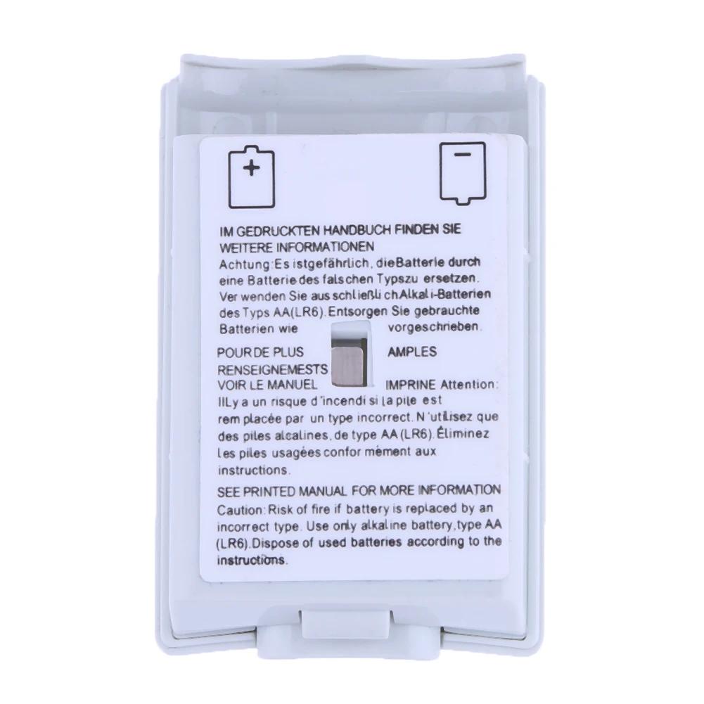 1-10pcs Battery Pack Cover Shell Shield Case Kit for Xbox 360 Wireless Controller Gamepad Battery Back Pack Case Cover Shell