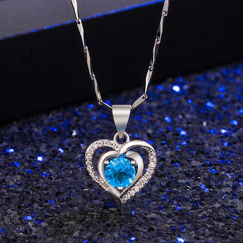 Lindon Women Necklace Pendant Copper Alloy Zircon Fashion Gift