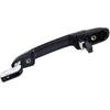 Black Exterior Door Handle Outer Handle Compatible with Hyundai Accent 2006 2007 2008 2009 2010 2011 (Rear Left)
