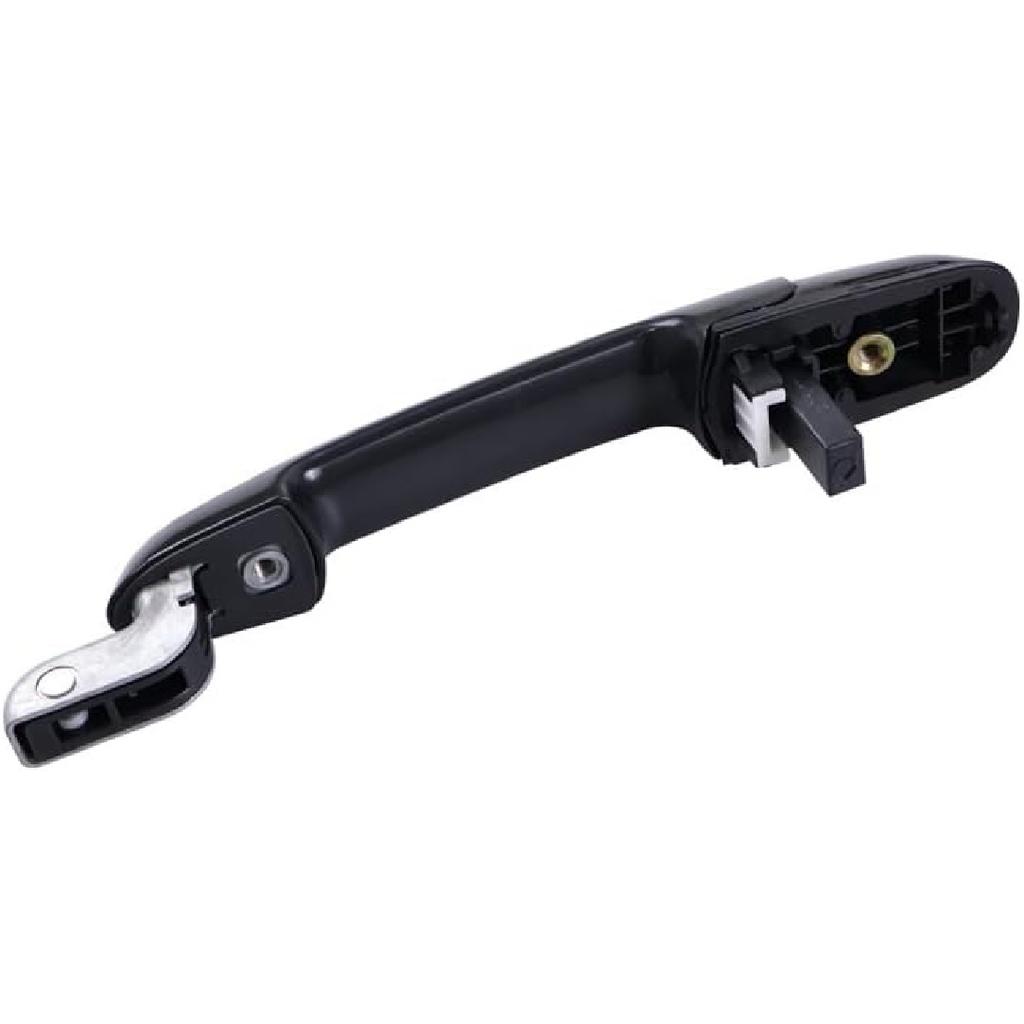 Black Exterior Door Handle Outer Handle Compatible with Hyundai Accent 2006 2007 2008 2009 2010 2011 (Rear Left)