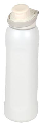 Pearl Metal Direct Bottle 1000ml Vacuum Insulated Water Bottle, Direct Drinking, Keeps Drinks Cold Only, with Handle, Ivory, Quick Charger HC-1276