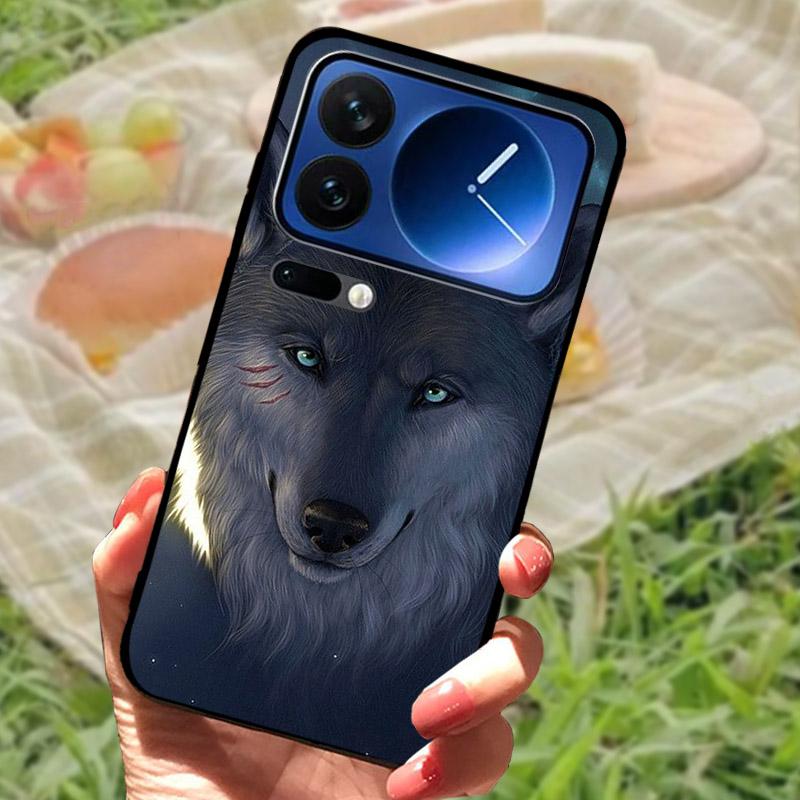 Case For Xiaomi 17 Pro Max Mi 17Pro 5G 25098PN5AC Cool Wolf Lion Soft TPU Silicone Phone Back Cover For Xiaomi17 Pro Max Fundas
