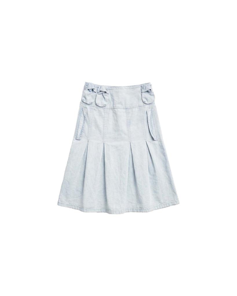 999Hyumeoniti Adventure Multi-Pocket Skirt (Blue Grey)