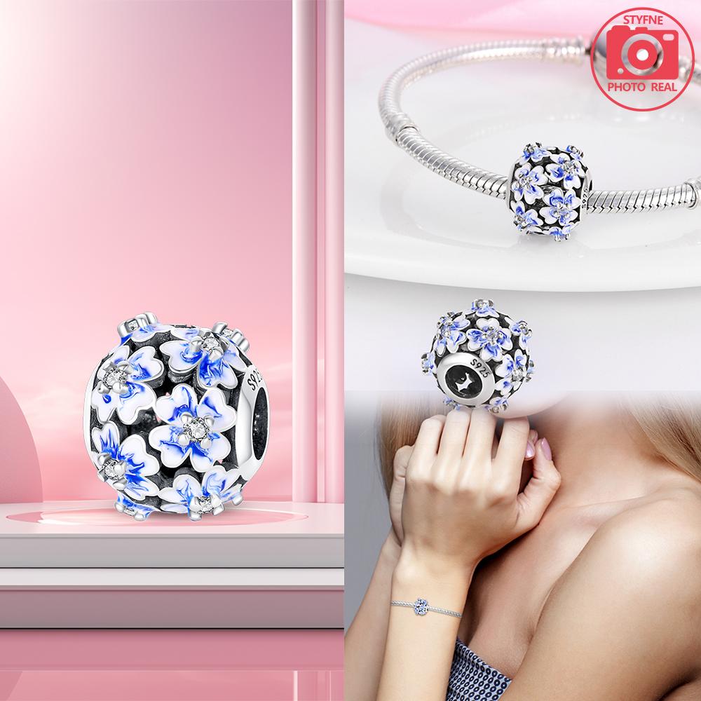 Zirkonia-verzierte Perlen-Anhänger, Kupferbeschichtet, Ideal für Charm-Perlen-Anhänger, Kupferbeschichtet, Authentische Armbänder zur Schmuckherstellung