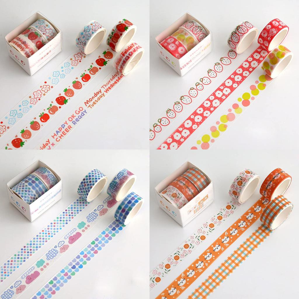 PBM Pop Design Masking Tape Set 32-roll