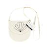 Sac bandoulière - Creativ Company - Coquillage - 100% coton - Beige