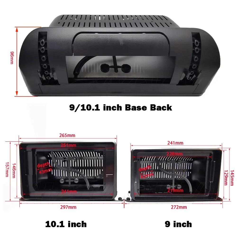 9“10” Universal Android 2 Double Din Car Radio Fascia For old Car Truck Motorhome Stereo Panel Dash Mounting Frame Trim Kit Face