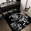 1pc Sons of Anarchy Themed Office Carpet Chair Mats - Durable Polyester Rug for Home Theater, Office, Dorm Room Decor - tA100
