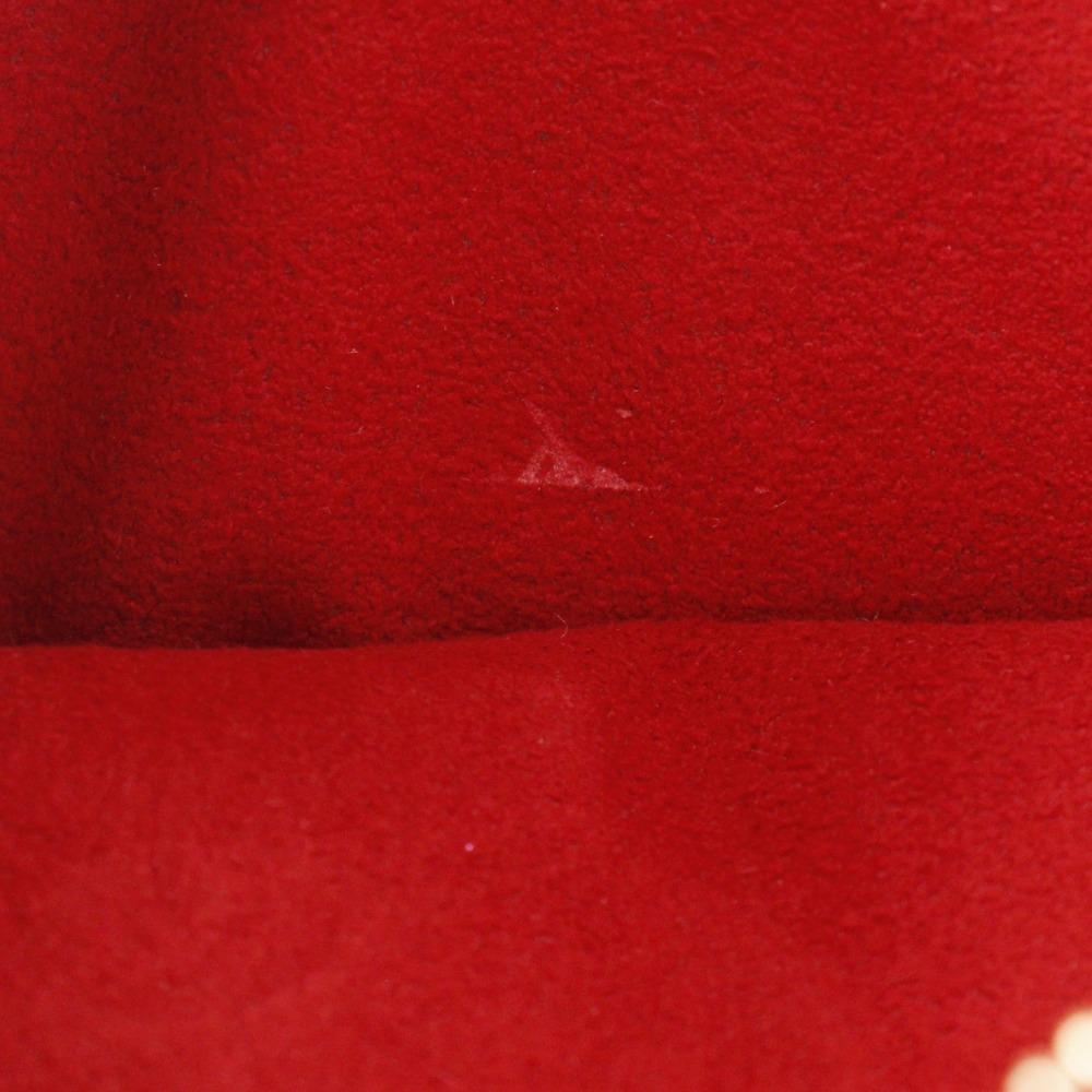 LOUIS VUITTON Sun Praseed Shoulder Bag M43713 Slys Brown / red Monogram canvas Women Used