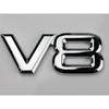 3D Metall V8 Bilmärke Bakre Dekal