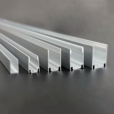 Přisazená pevná spona LED hliníkový profil pro neonové silikonové lano Držák kanálu trubice Lineární pásek Příslušenství přezka