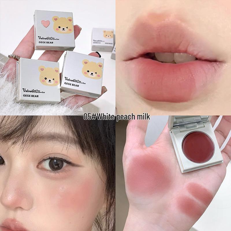 Gege Bear Fuzzy Tipsy Multi-Use Lip & Cheek Cream Blush
