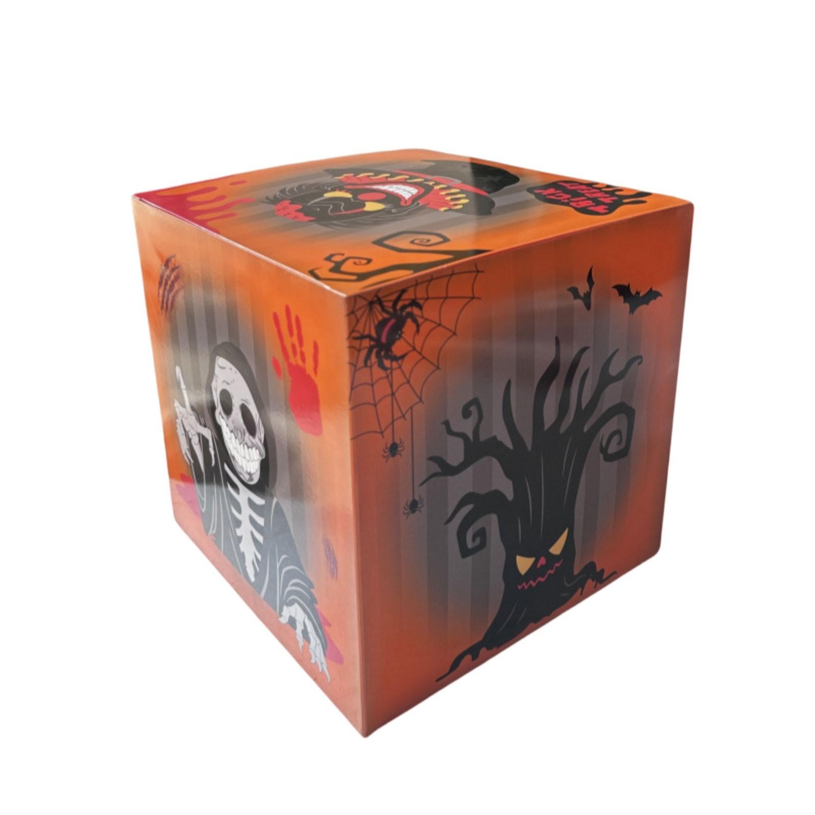 

Halloween Orange Box Set Party Decoration Pumpkin Holiday Party Arrangement One Size