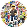 50/100pcs Roblox Graffiti Stickers Unique Waterproof Vinyl Decals For Skateboard Helmet Water Bottle Laptop Luggage Kids Teens